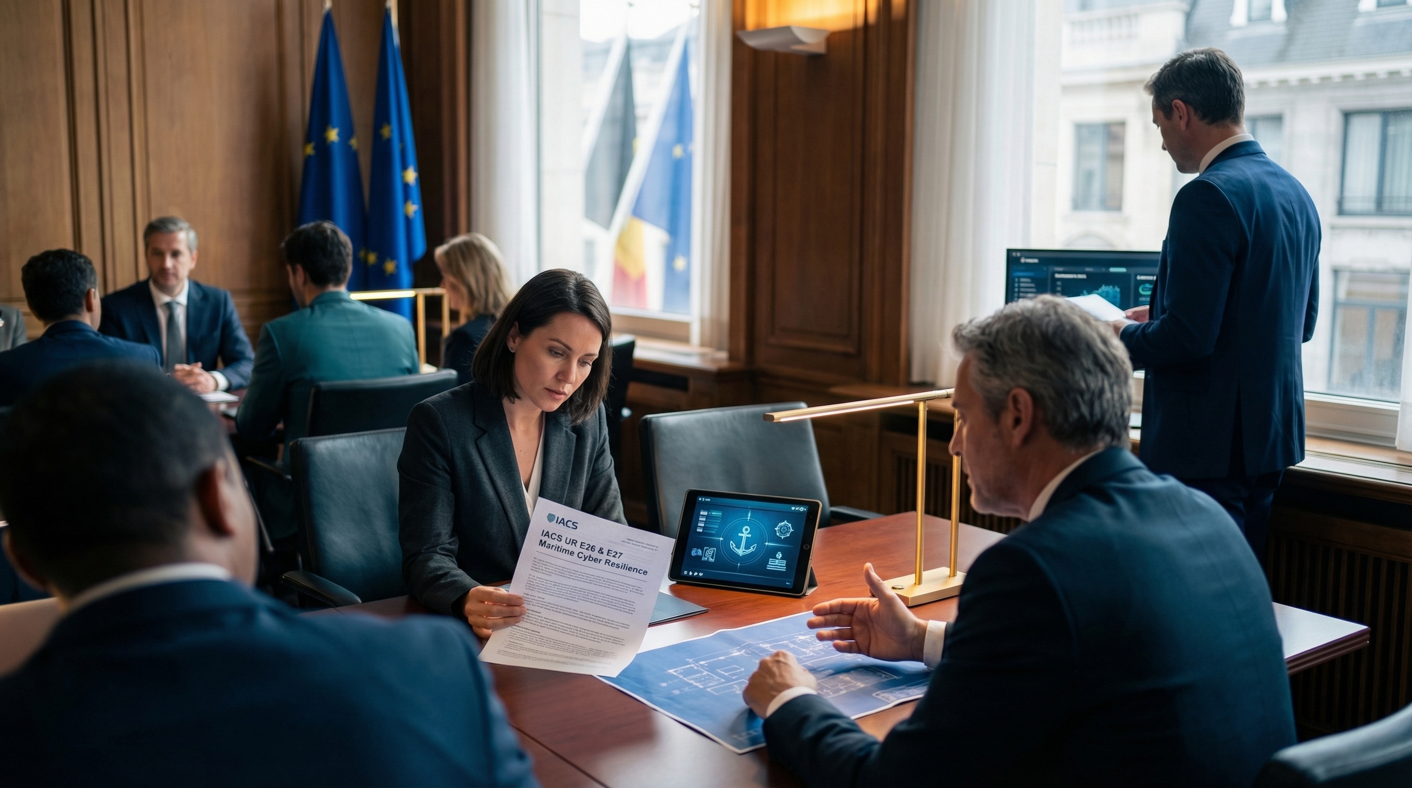 Maritim cybersikkerhed IACS UR E26 og E27 forklaret